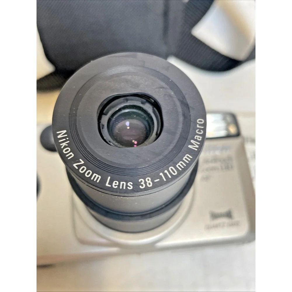 Nikon Lite-Touch Zoom 110 AF 35mm Point & Shoot TESTED & WORKS/NEW BATTERY &Case